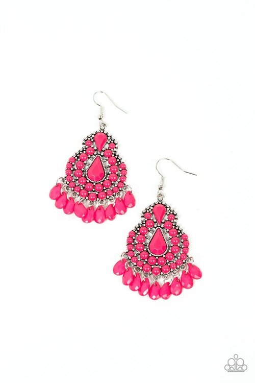 PERSIAN POSH PINK-EARRINGS