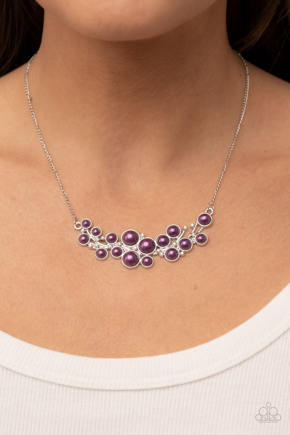 MY YACHT OR YOURS? PURPLE-NECKLACE