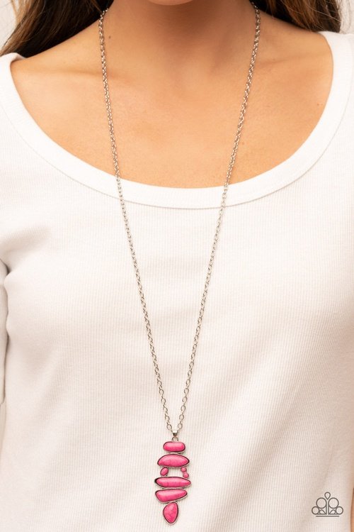 MOJAVE MOUNTAINEER PINK-NECKLACE