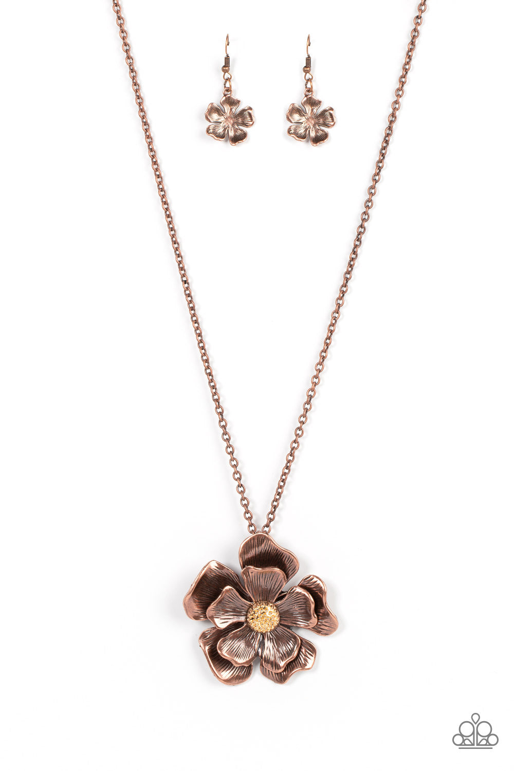 HOMEGROWN GLAMOUR COPPER-NECKLACE