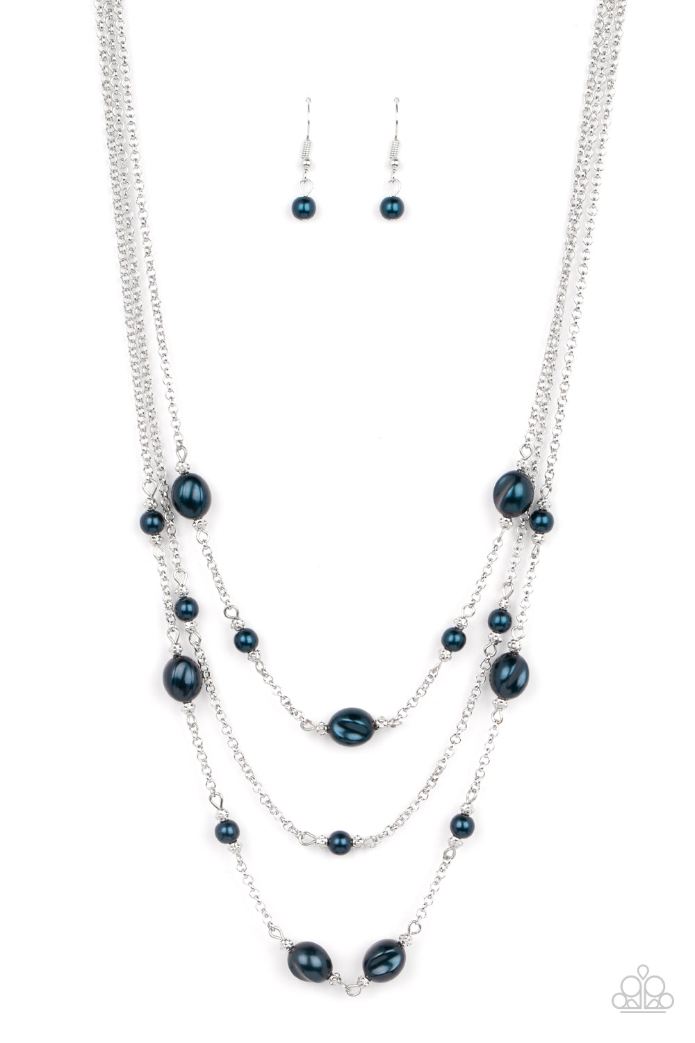 PEARLICIOUS POP BLUE-NECKLACE