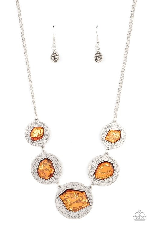 RAW CHARISMA ORANGE-NECKLACE