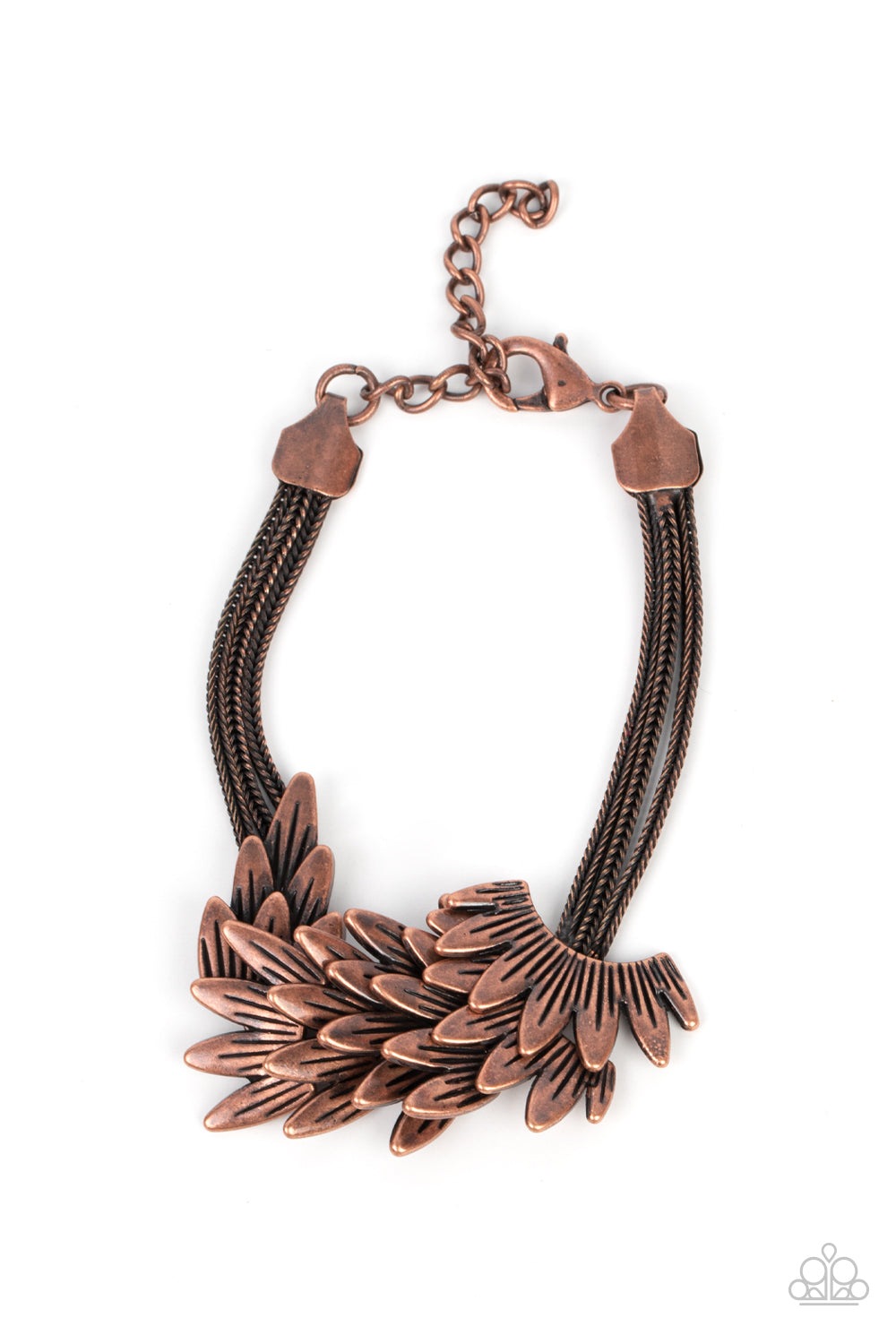 BOA AND ARROW COPPER-BRACELET