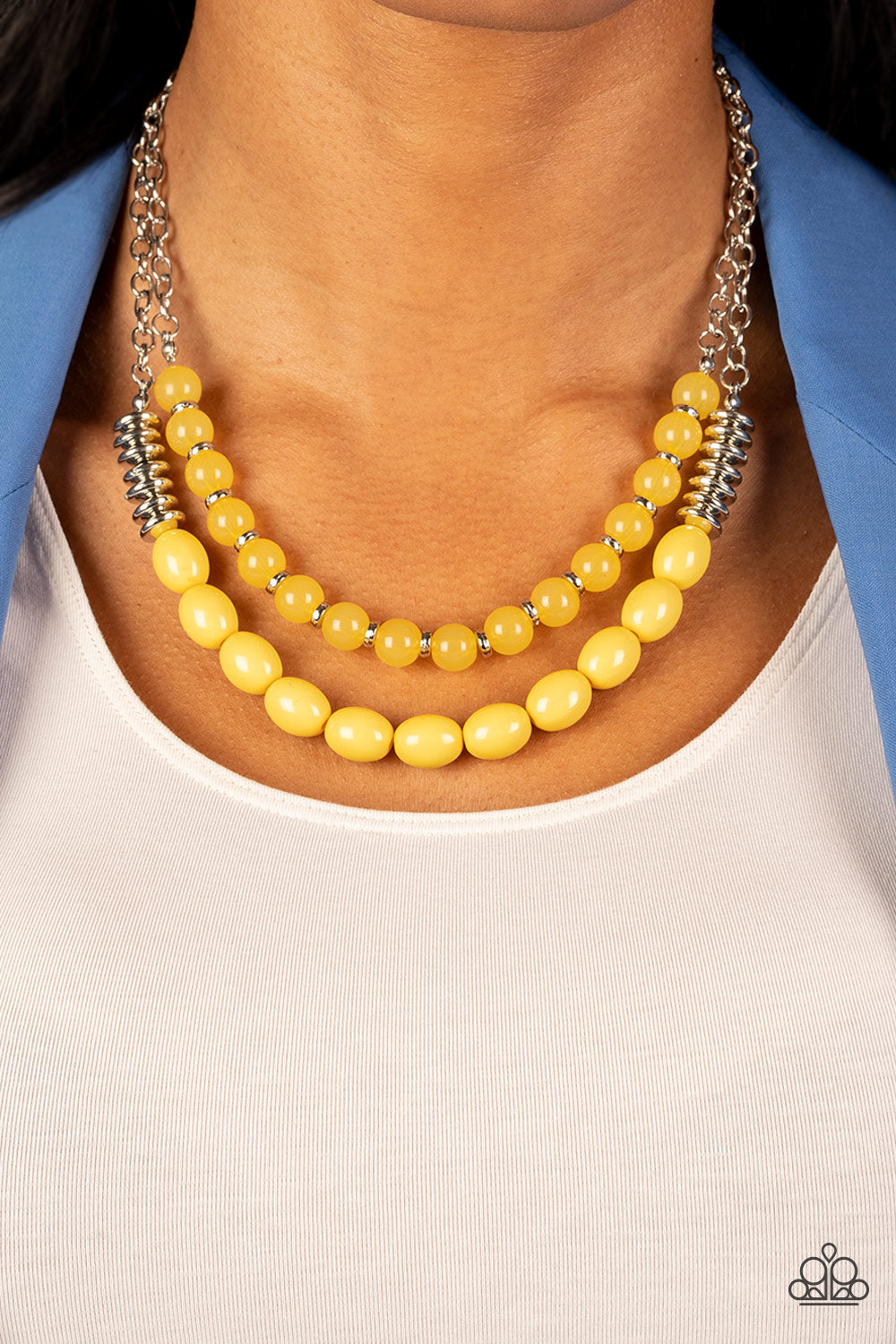 VENETIAN VOYAGE YELLOW-NECKLACE