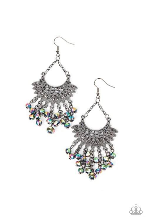 CHROMATIC CASCADE MULTI-EARRINGS