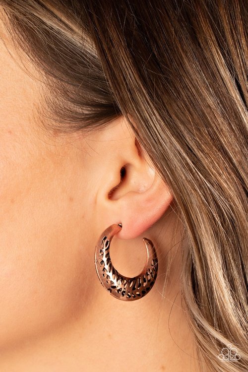 WANDERLUST WILDERNESS COPPER-EARRINGS