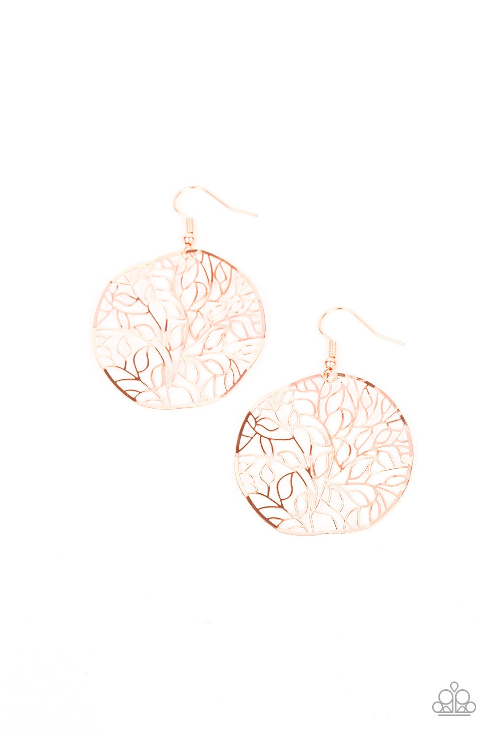 AUTUMN HARVEST COPPER-EARRINGS