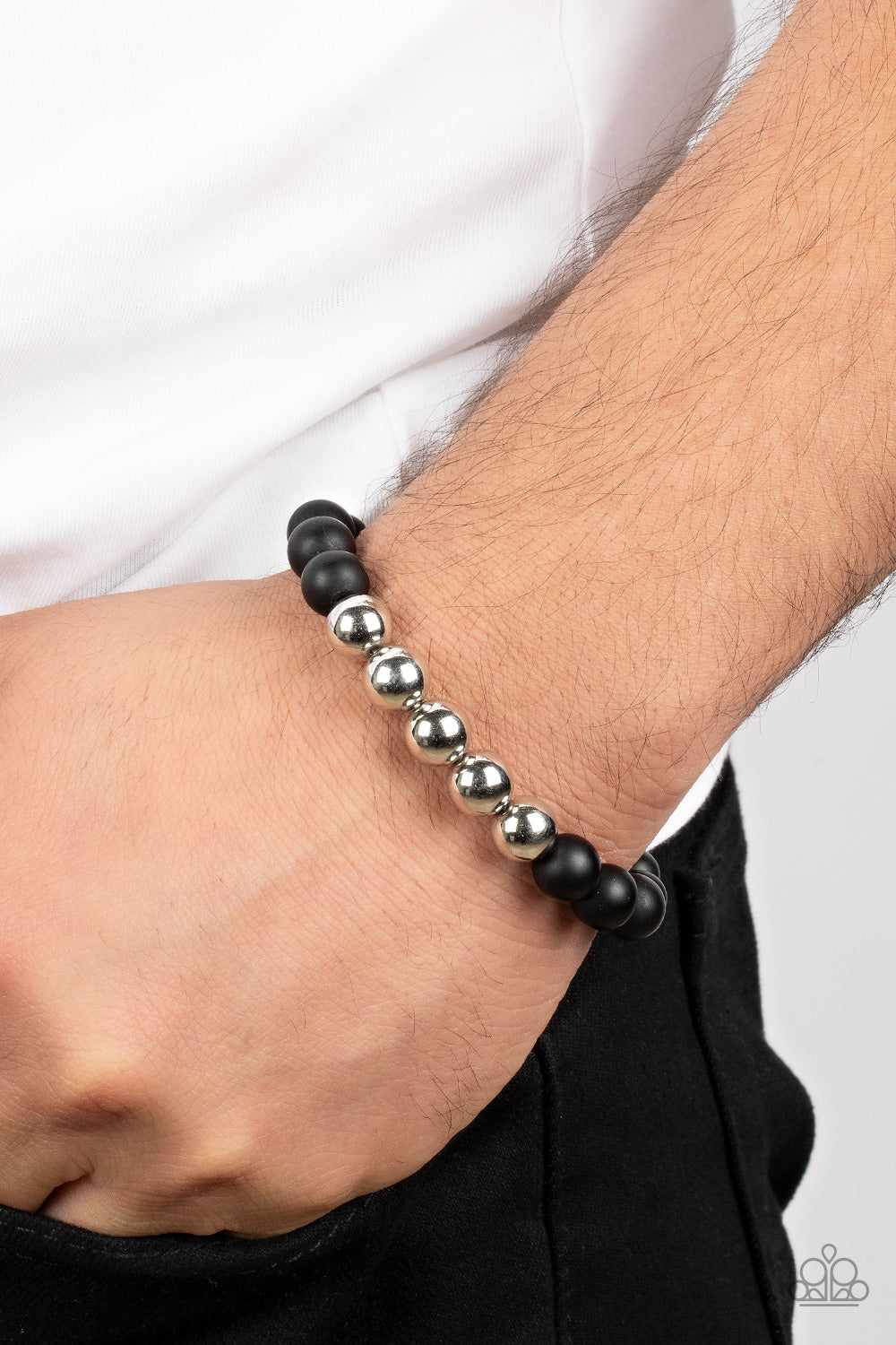 METALHEAD IN THE CLOUDS BLACK-BRACELET