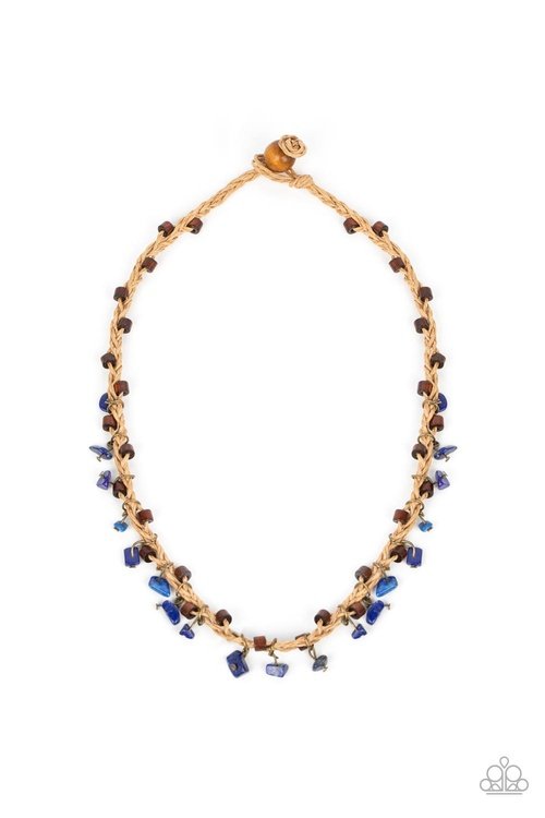 CANYON VOYAGE BLUE-NECKLACE