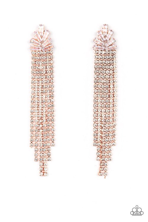 OVERNIGHT SENSATION COPPER-EARRINGS