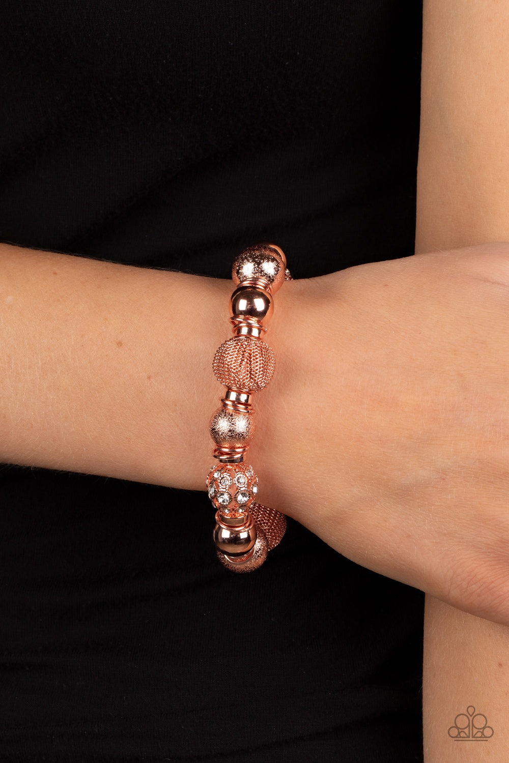 WE TOTALLY MESH COPPER-BRACELET