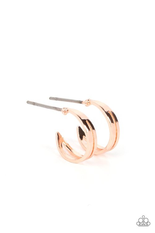 SMALLEST OF THEM ALL ROSEGOLD-EARRINGS
