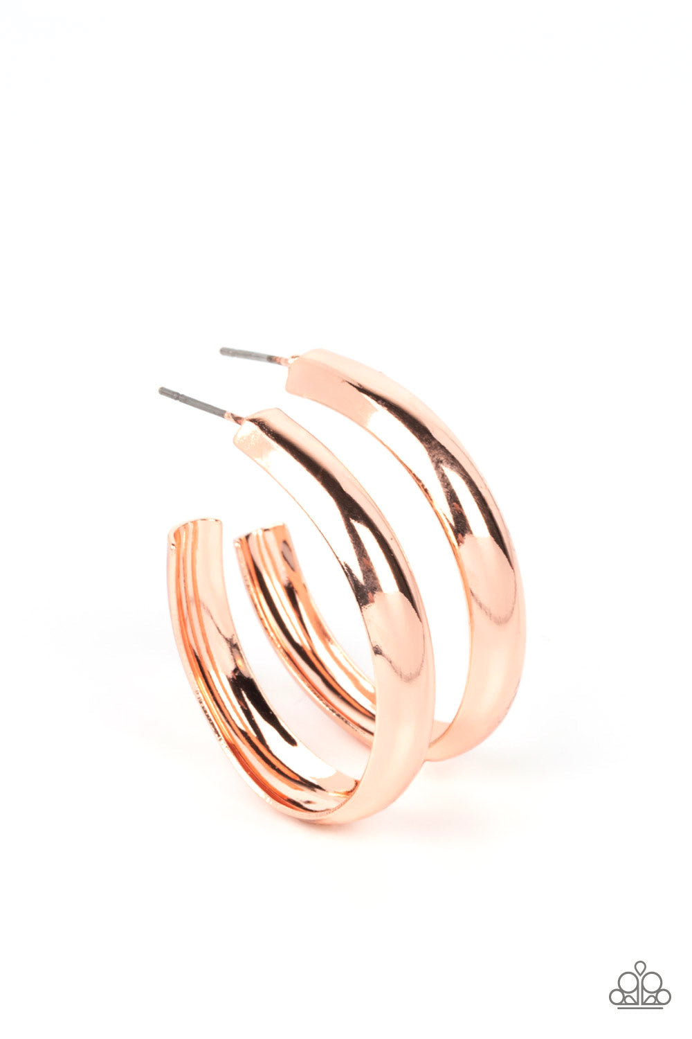 CHAMPION CURVES ROSEGOLD-EARRINGS