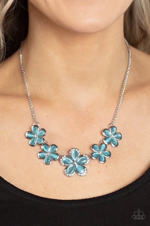 GARDEN DAYDREAM BLUE-NECKLACE