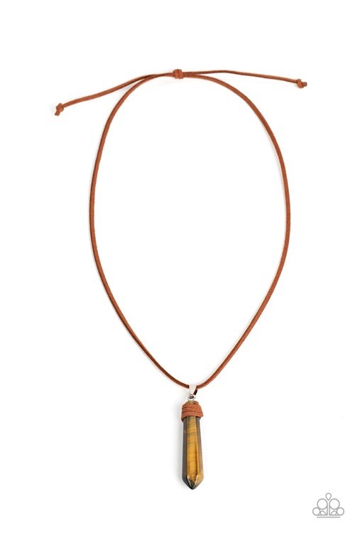 HOLISTIC HARMONY BROWN-NECKLACE