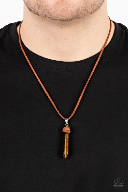 HOLISTIC HARMONY BROWN-NECKLACE