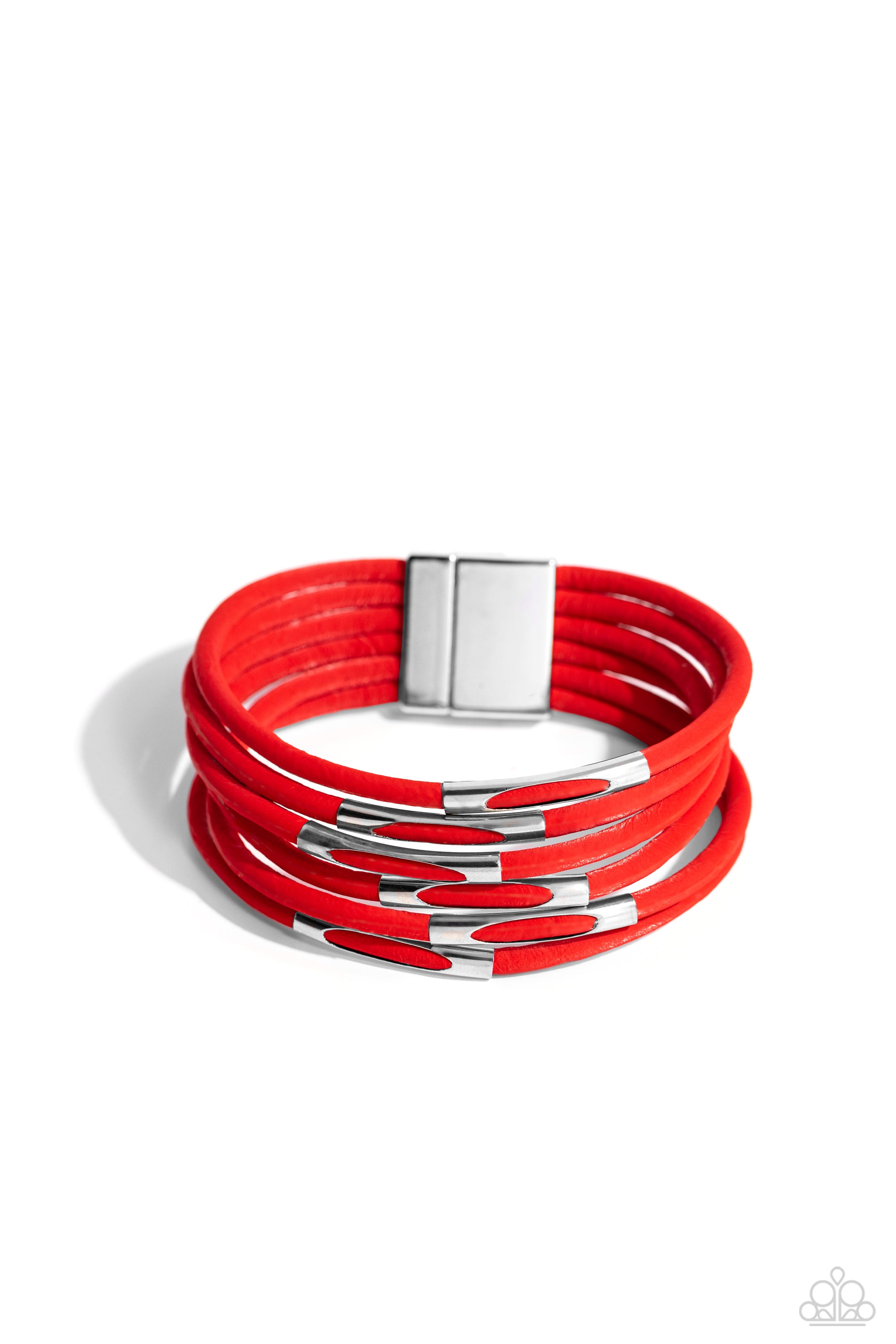 MAGNETIC PERSONALITY RED-BRACELET