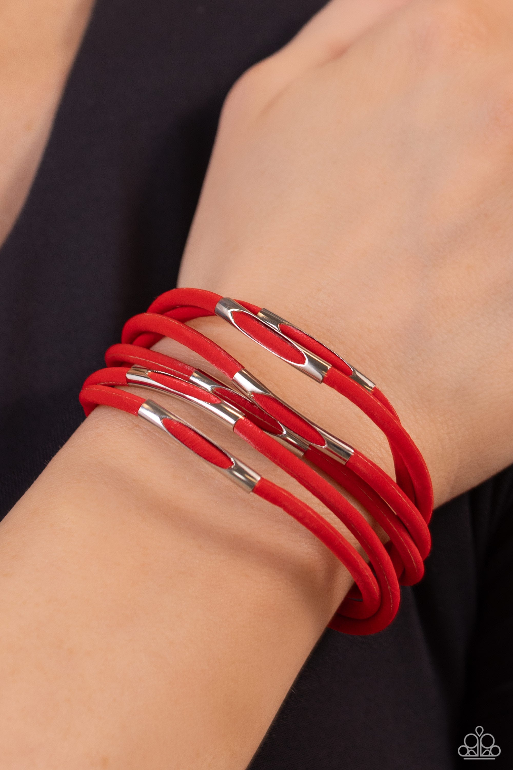 MAGNETIC PERSONALITY RED-BRACELET