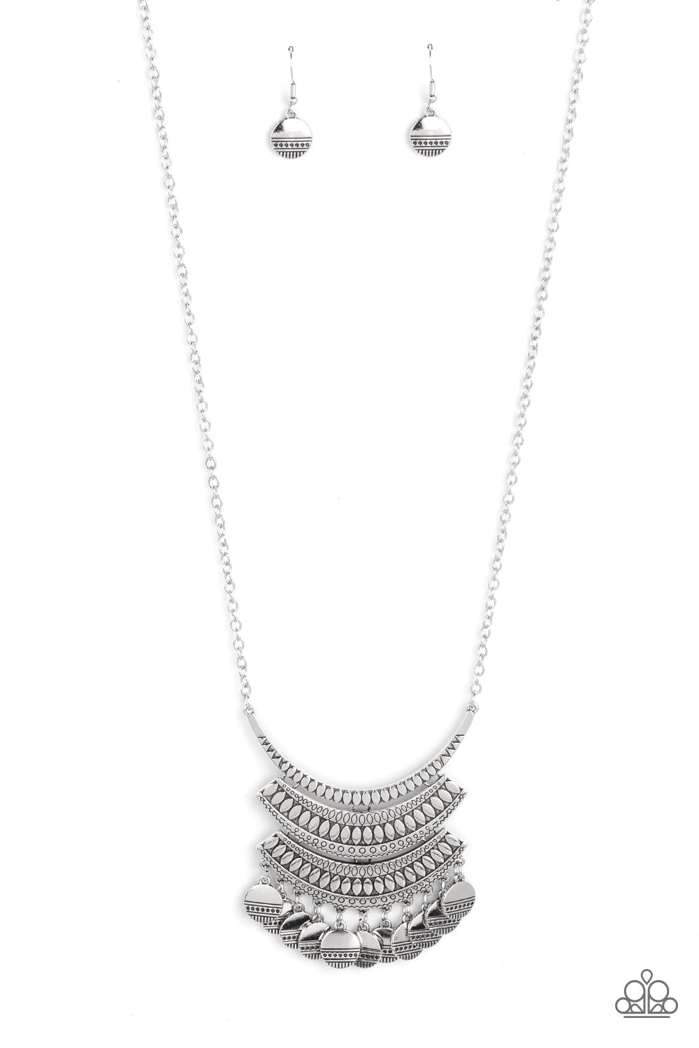 UNDER THE EMPRESS-ION SILVER-NECKLACE