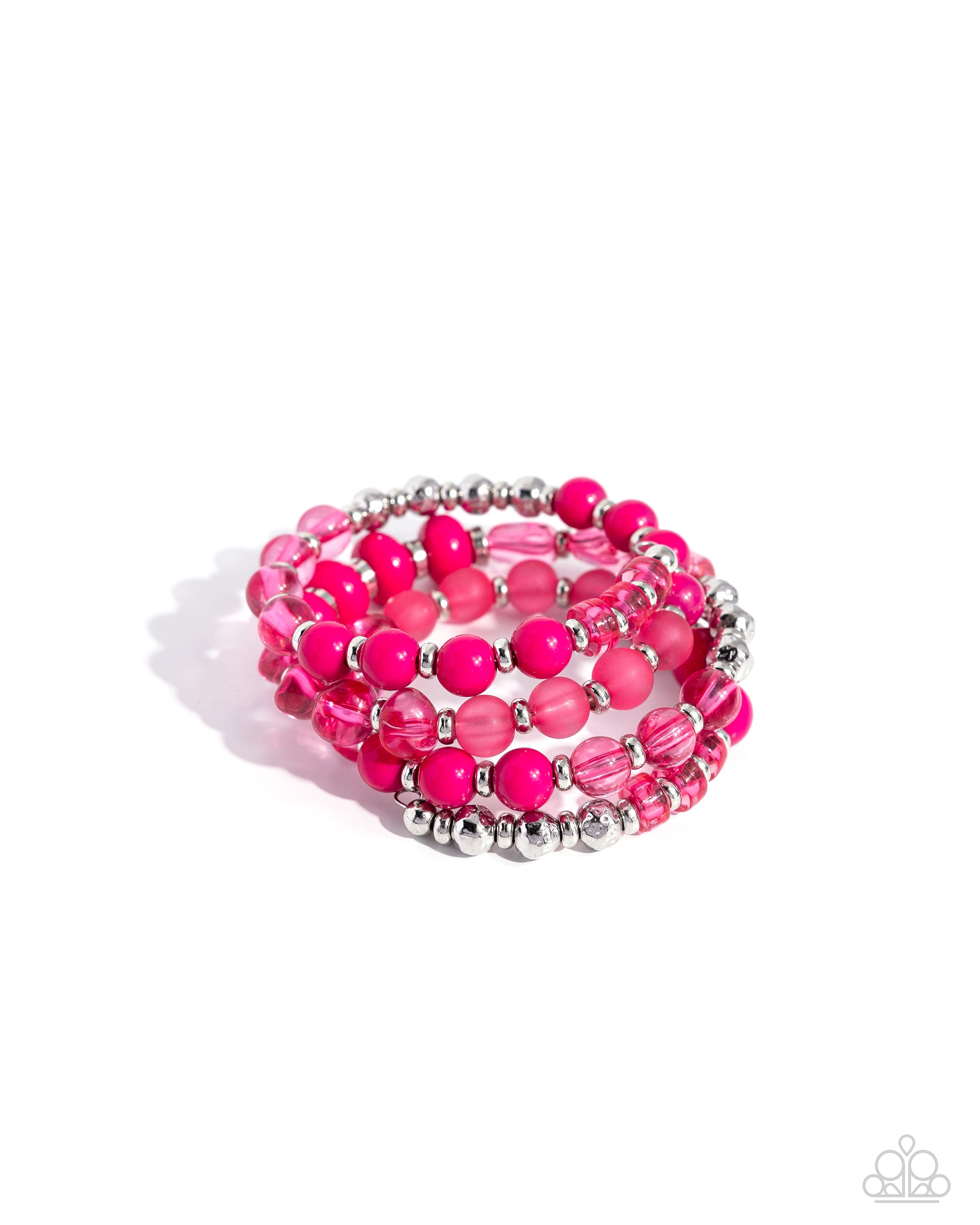 COLORFUL CHARADE PINK-BRACELET