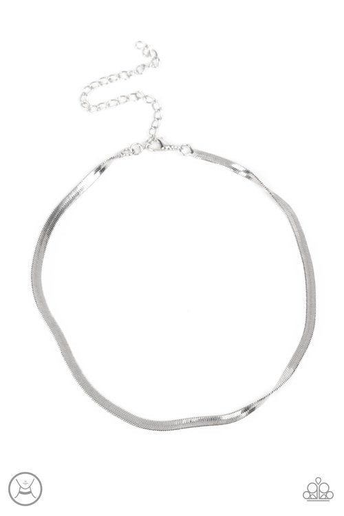 IN NO TIME FLAT SILVER-NECKLACE