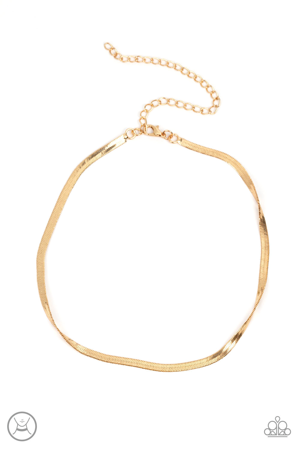 IN NO TIME FLAT GOLD-NECKLACE