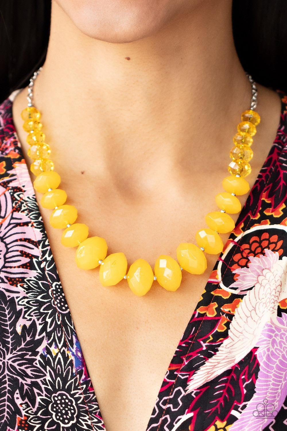 HAPPY GLOW LUCKY YELLOW-NECKLACE