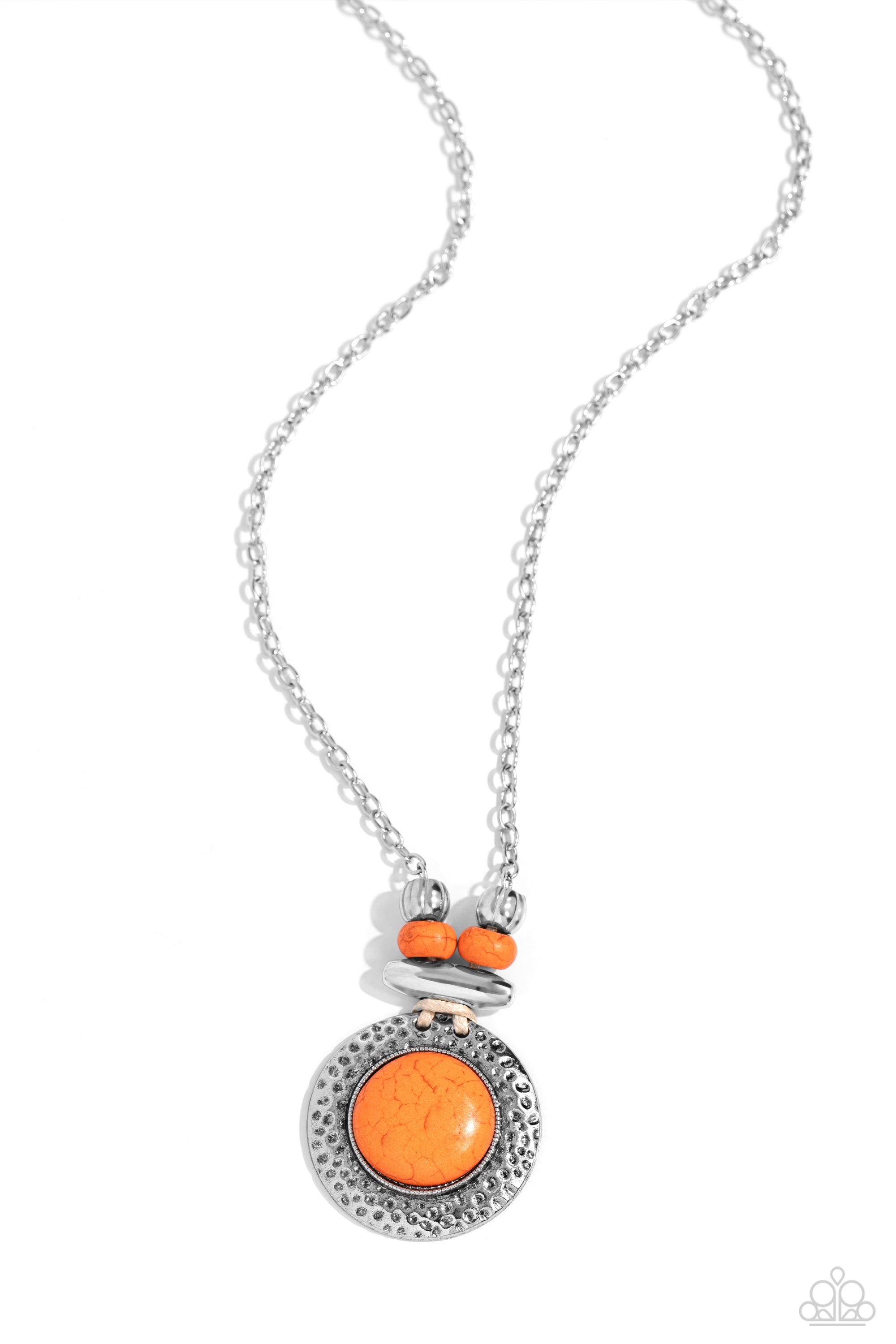 ARCHIPELAGO ARTISAN ORANGE-NECKLACE