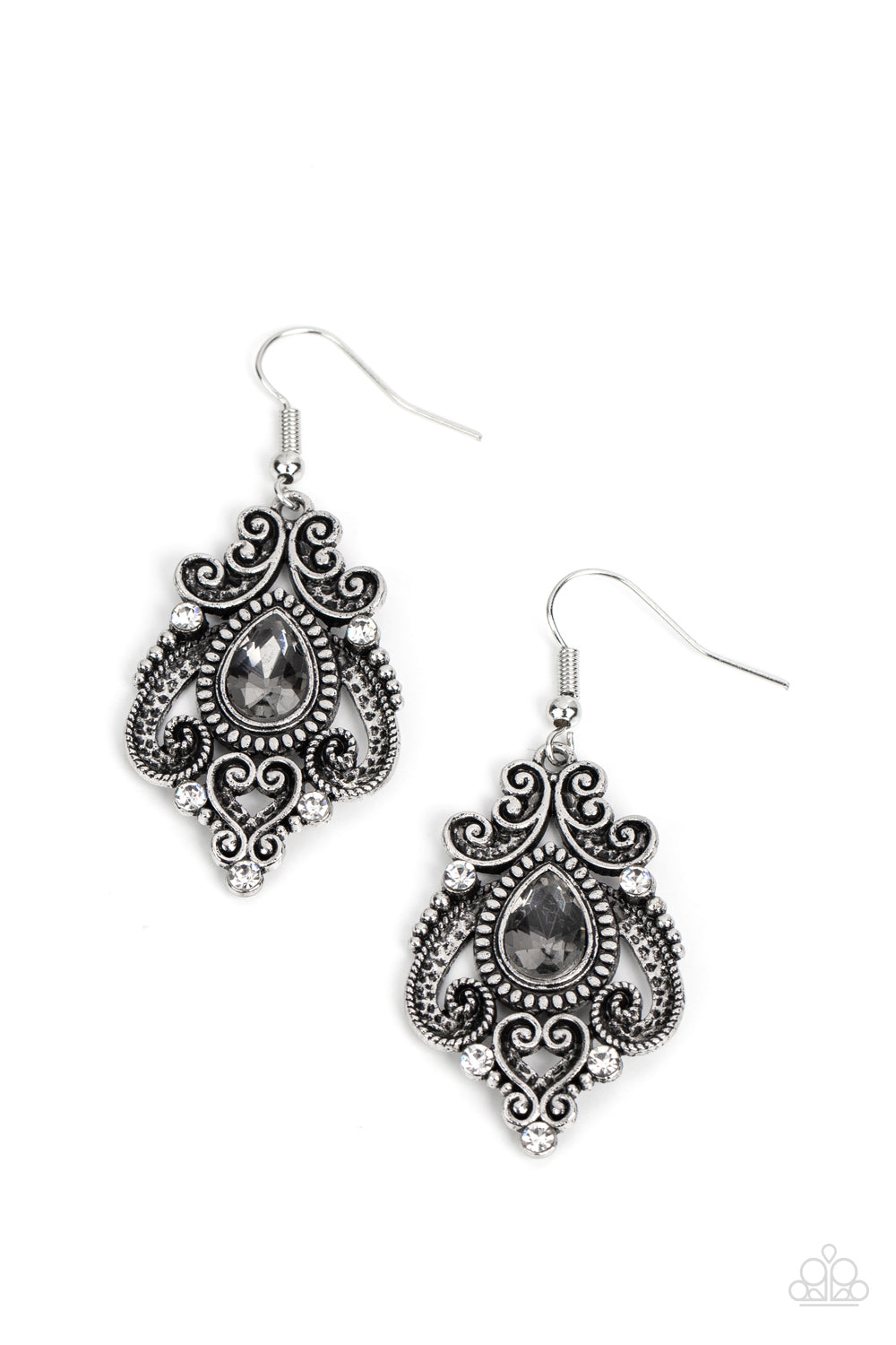 PALACE PERFECTION SILVER-EARRINGS