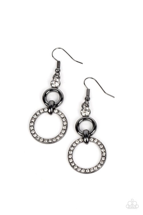 BAUBLE BLISS BLACK-EARRINGS