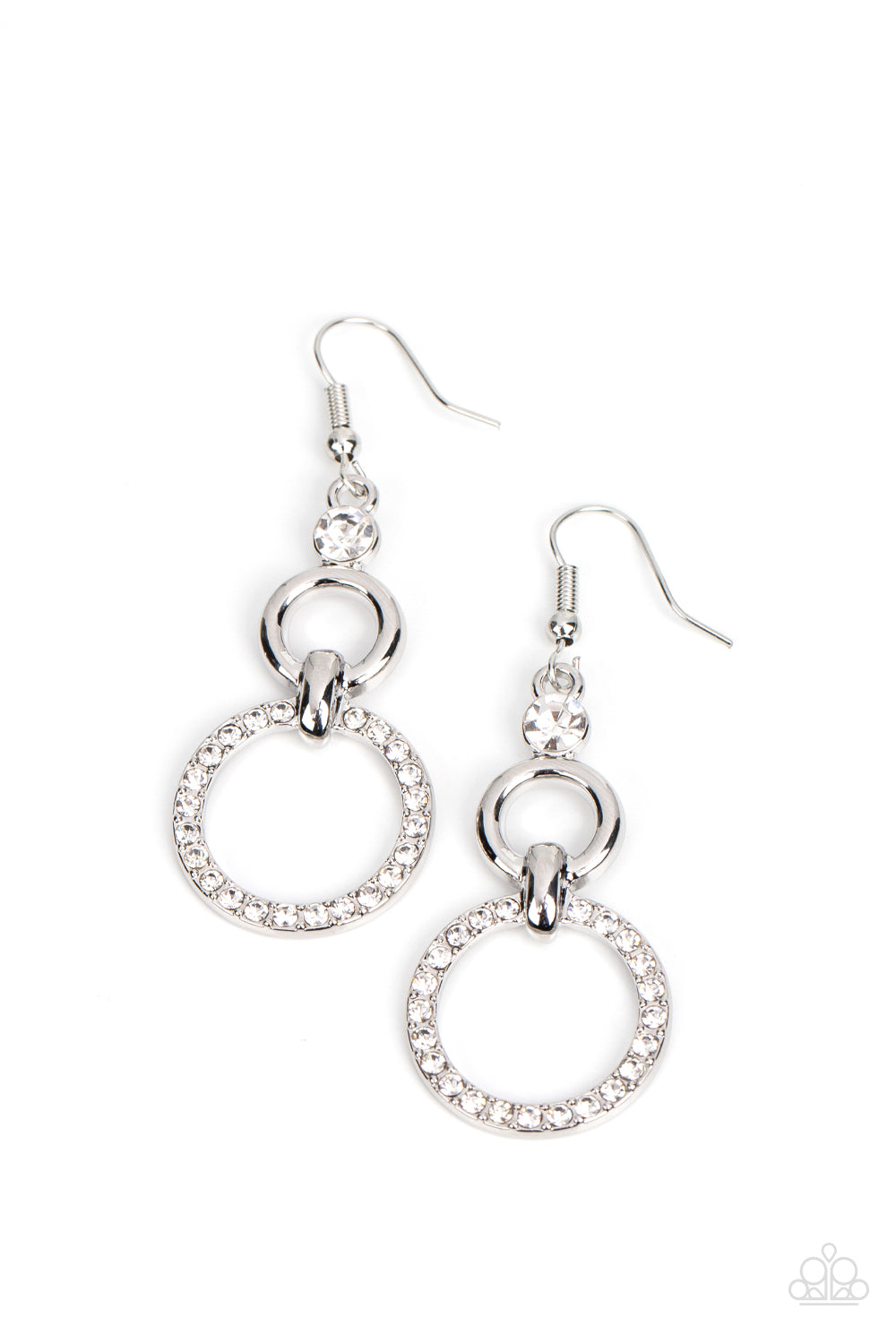 BAUBLE BLISS WHITE-EARRINGS