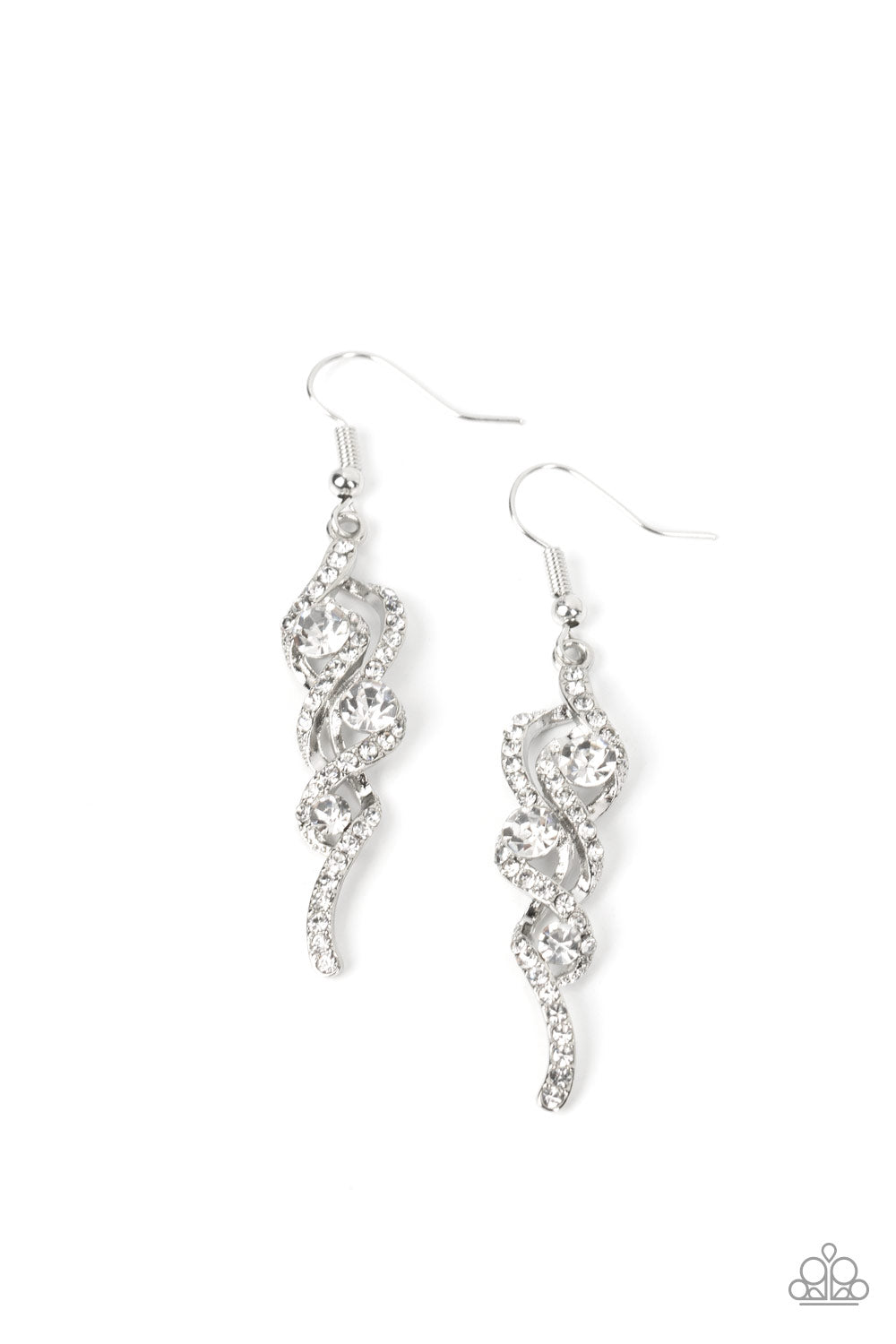 HIGHLY FLAMMABLE WHITE-EARRINGS