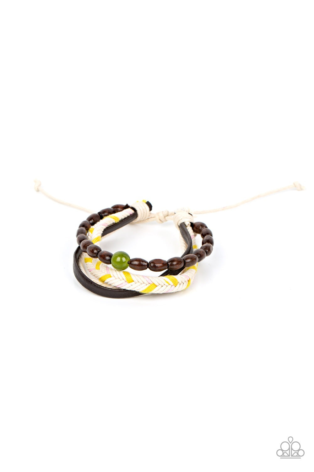 HIPSTER HIDEAWAY GREEN-BRACELET