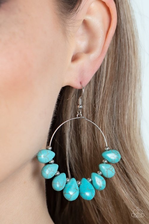 CANYON QUARRY BLUE-EARRINGS