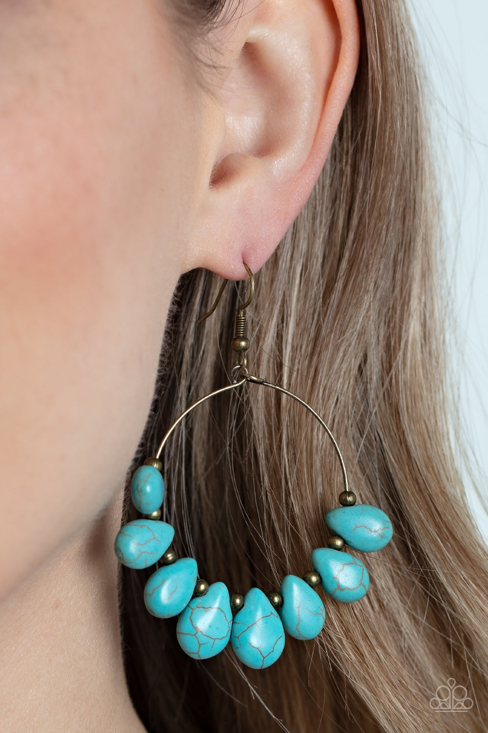 CANYON QUARRY BRASS-EARRINGS