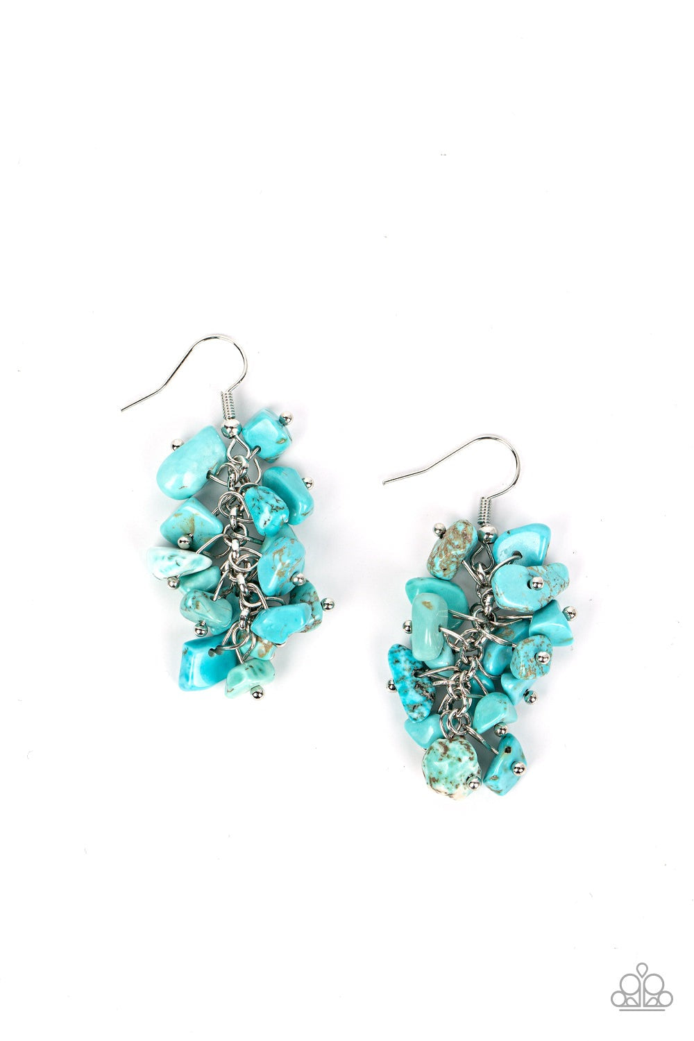 PEBBLE PALETTE BLUE-EARRINGS