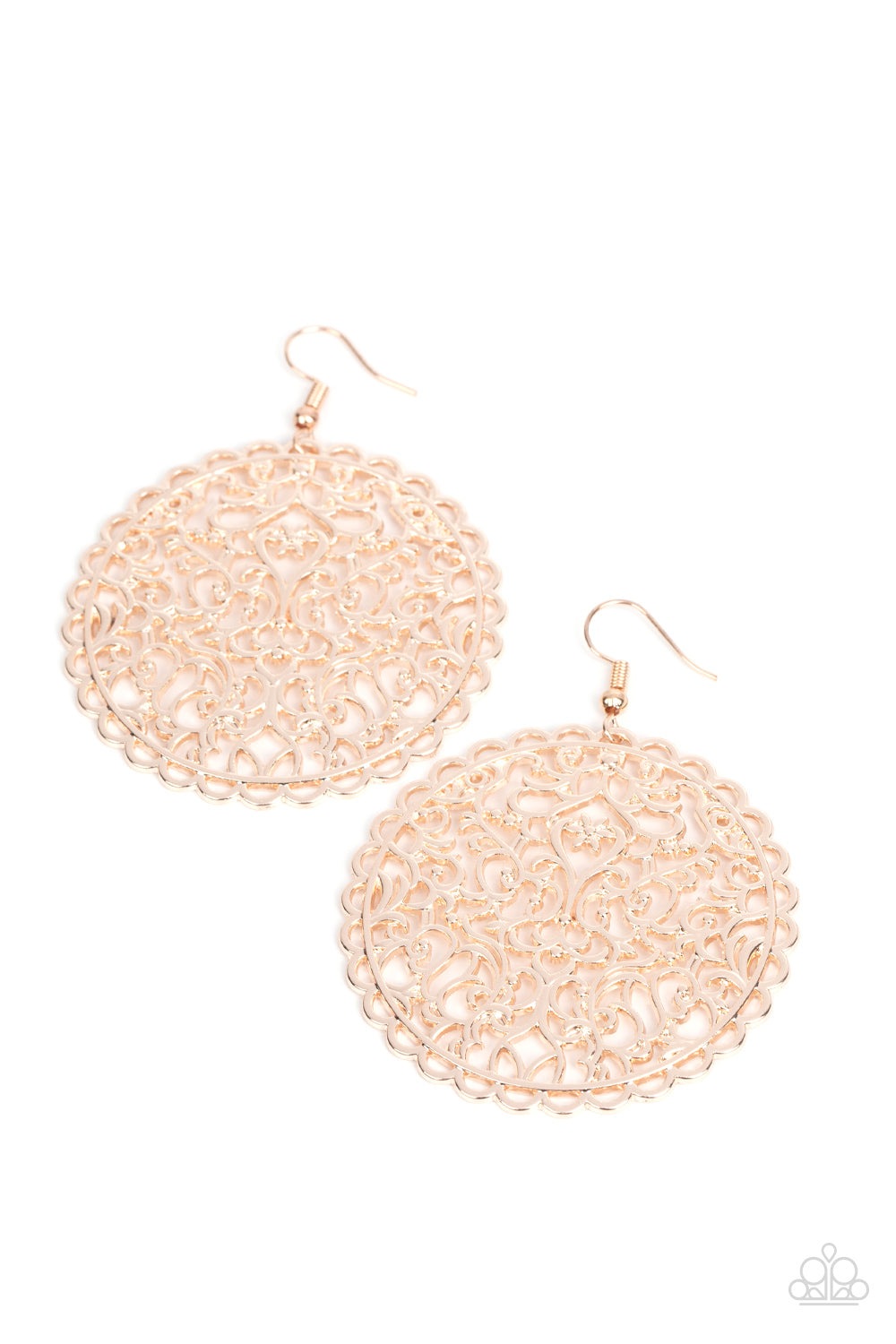 THE WHOLE NINE VINEYARDS ROSEGOLD-EARRINGS