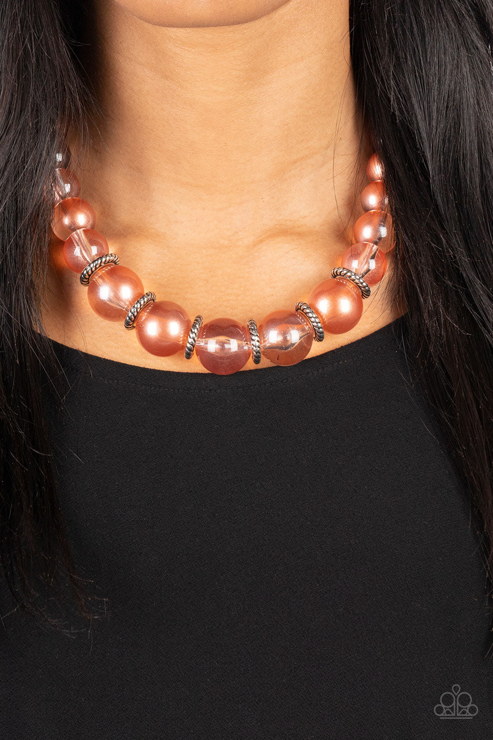 MARINA MIRAGE ORANGE-NECKLACE