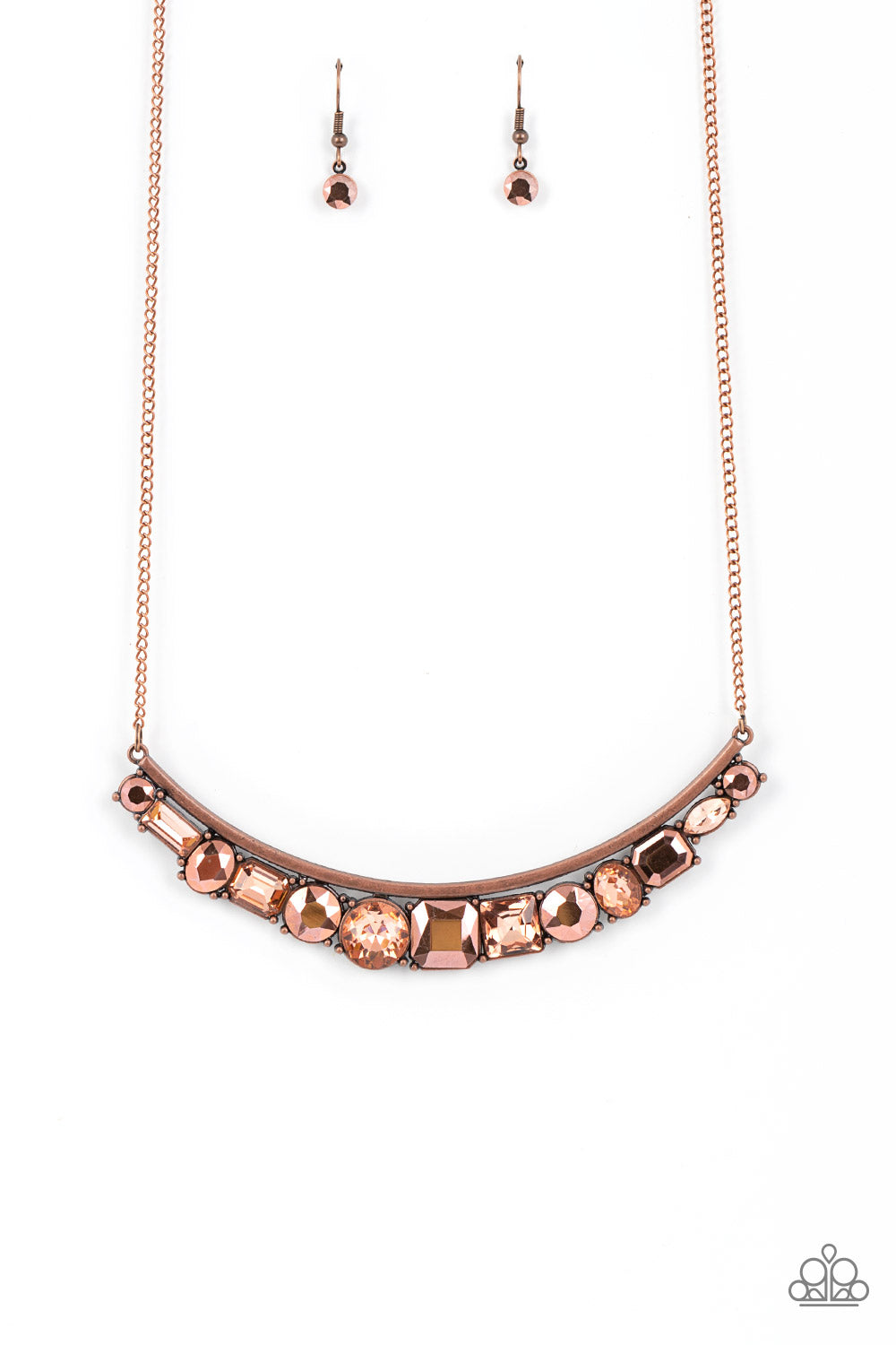 THE ONLY SMOKE SHOW IN TOWN COPPER-NECKLACE