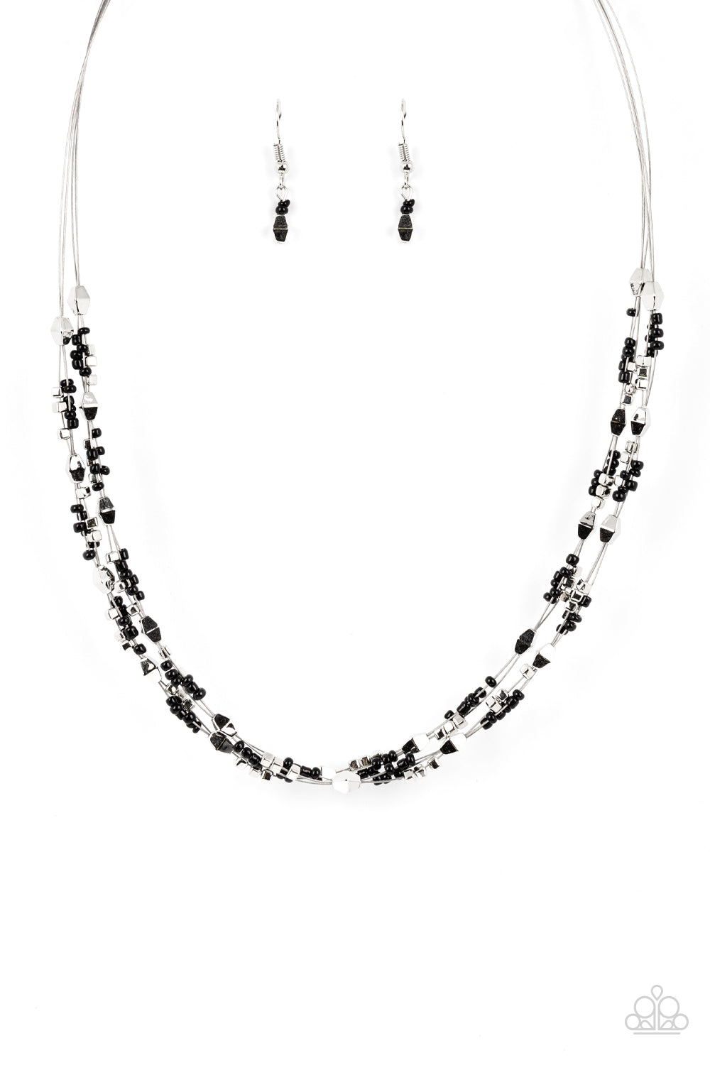 EXPLORE EVERY ANGLE BLACK-NECKLACE