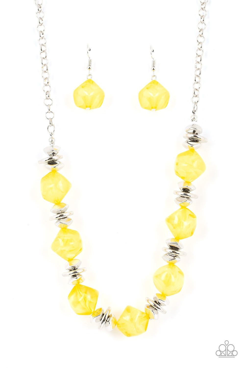 ISLAND ICE YELLOW-NECKLACE