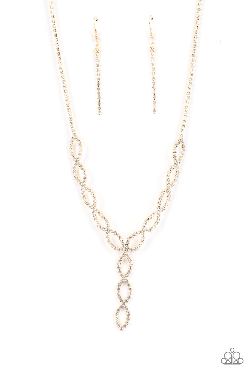 INFINITELY ICY GOLD-NECKLACE