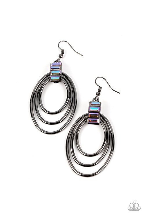 INTERGALACTIC GLAMOUR BLACK-EARRINGS