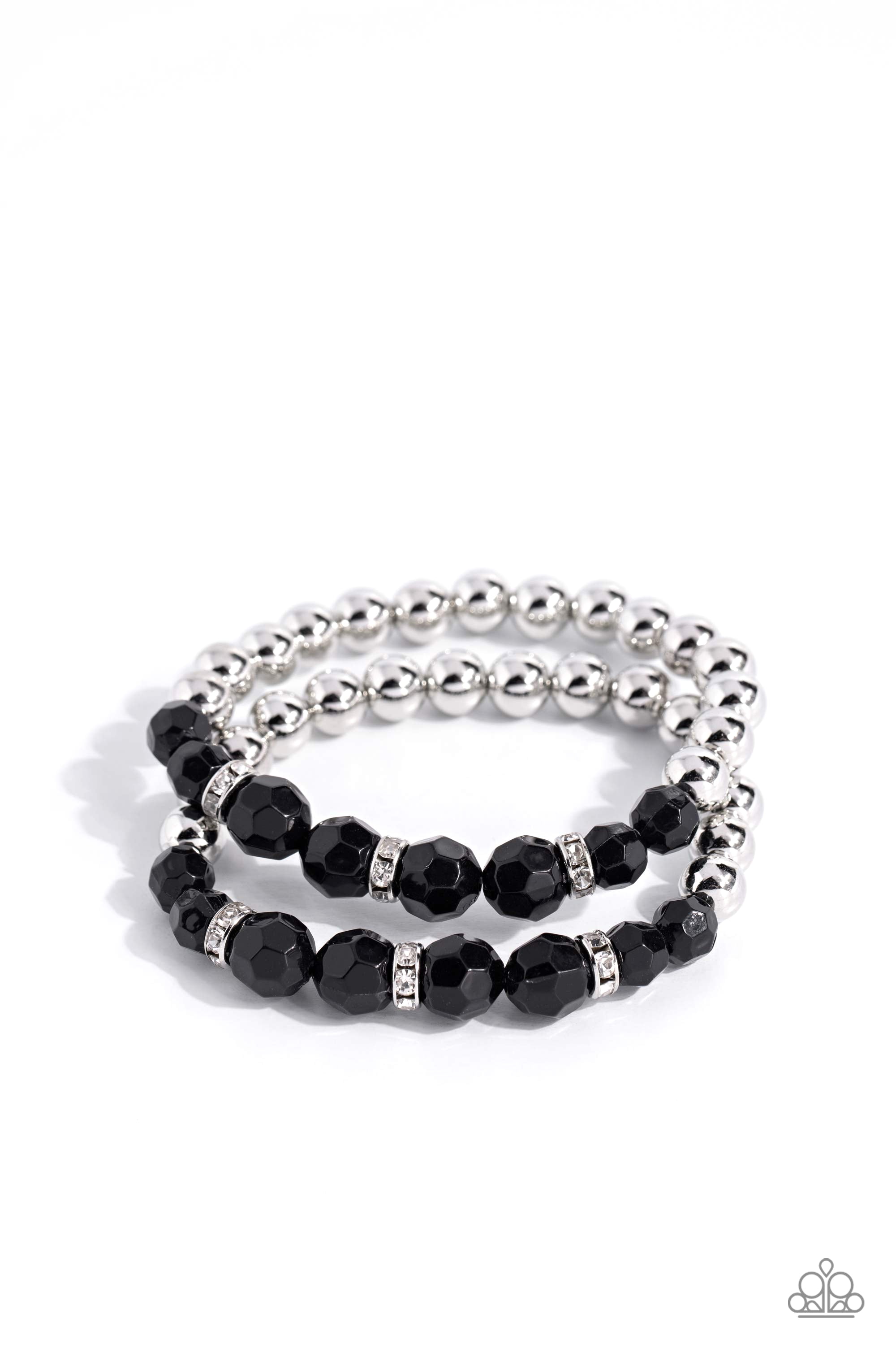 TWO BY TWO TWINKLE BLACK-BRACELET