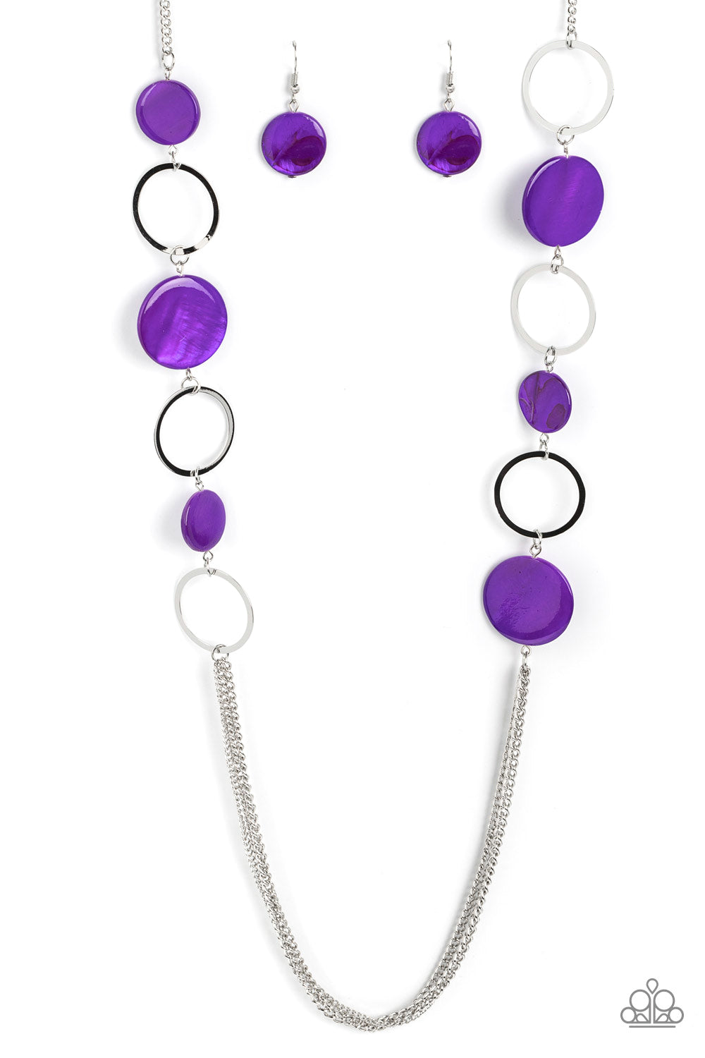 BEACH HUB PURPLE-NECKLACE