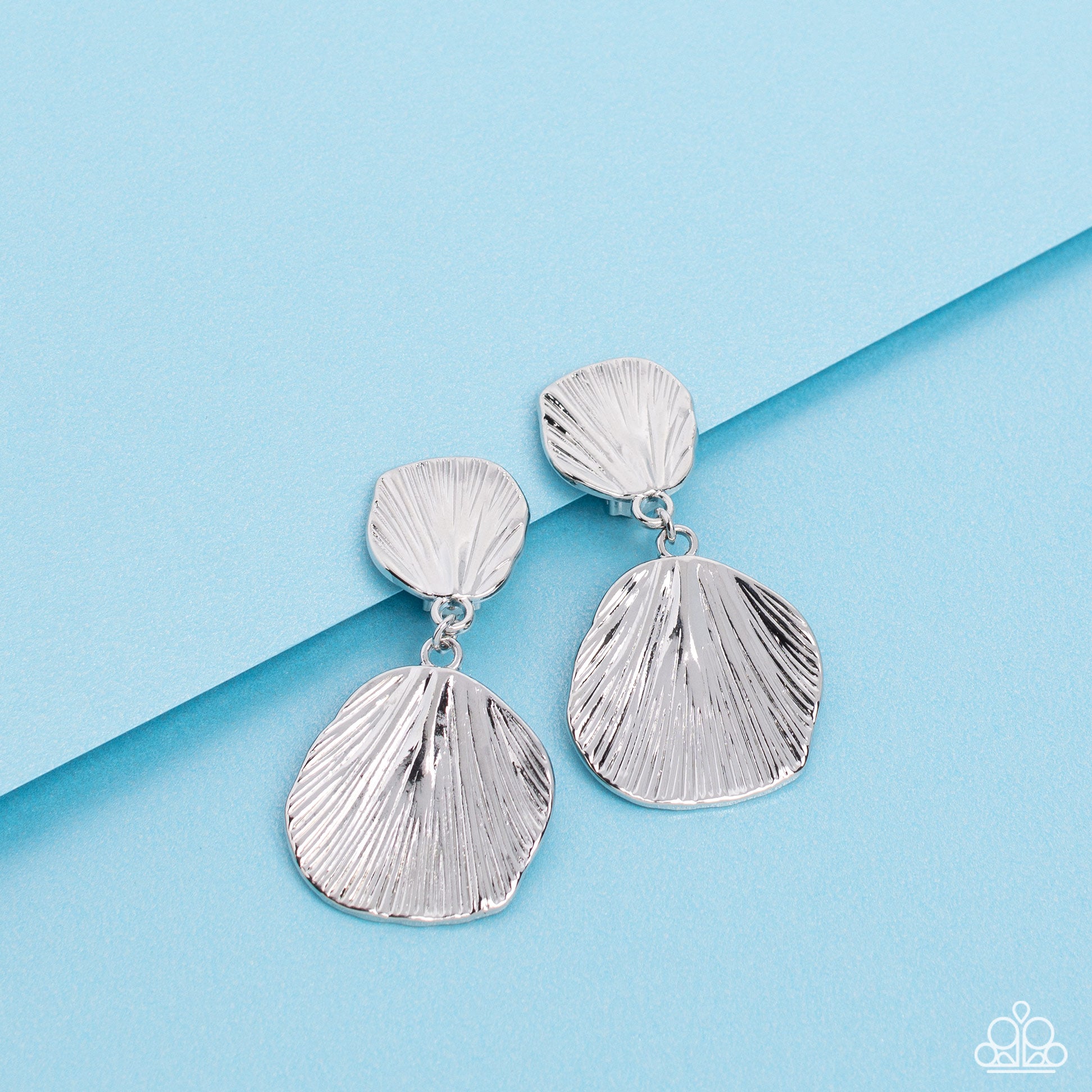 METRO MERMAID SILVER-EARRINGS