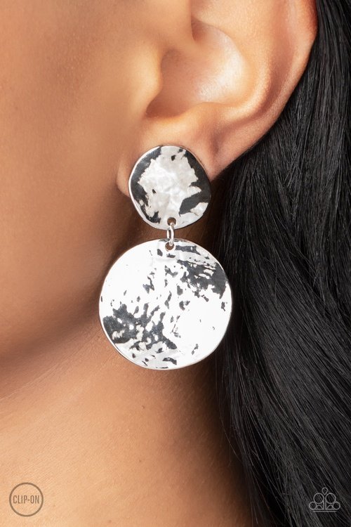 RUSH HOUR SILVER-EARRINGS