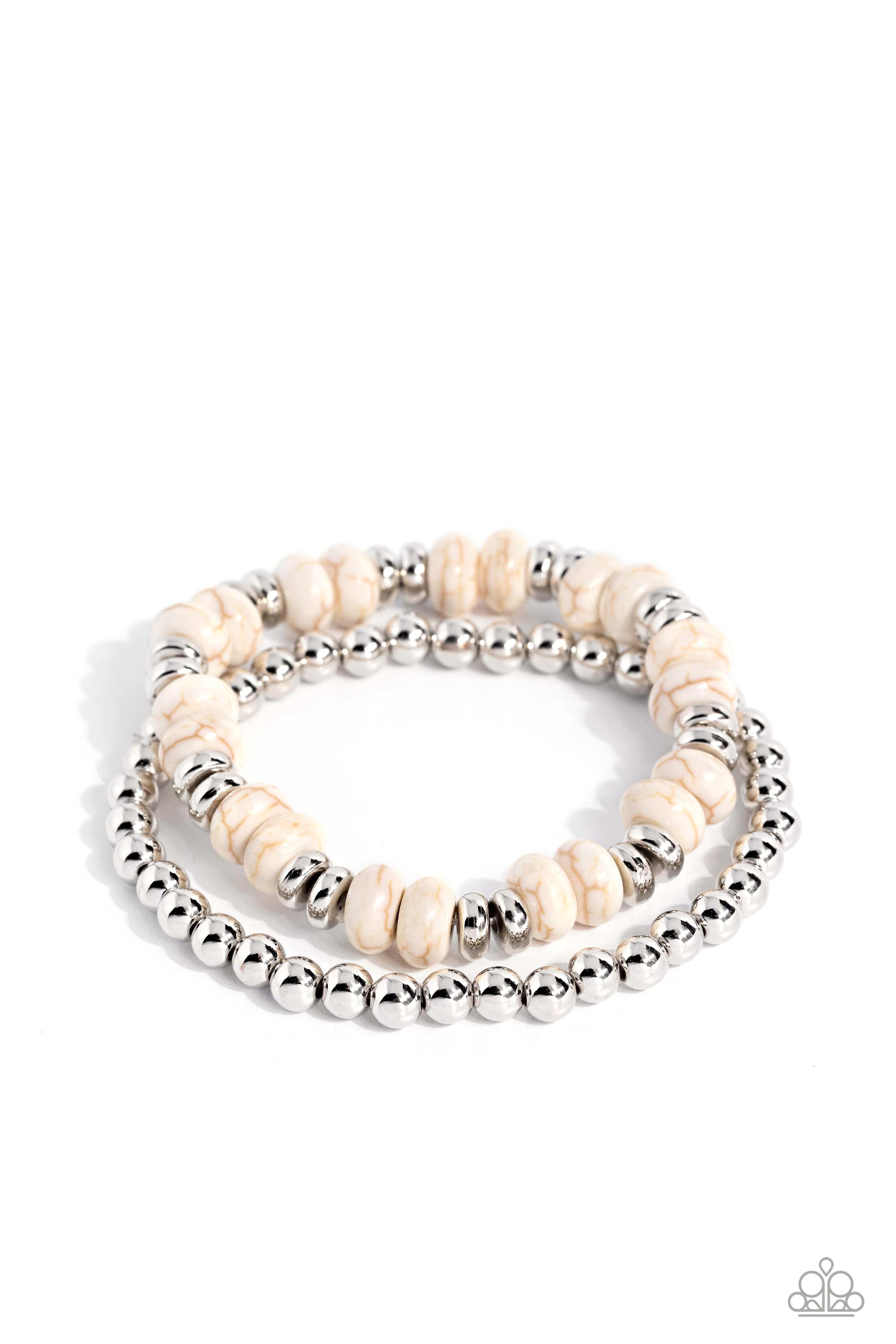 SECRET QUARRY WHITE-BRACELET