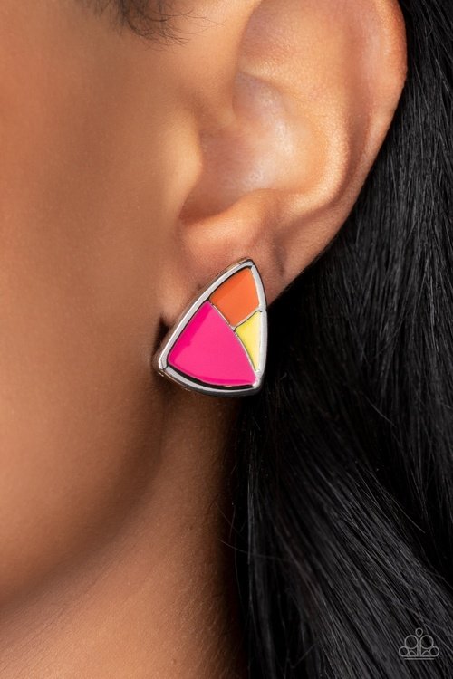 KALEIDOSCOPIC COLLISION MULTI-EARRINGS