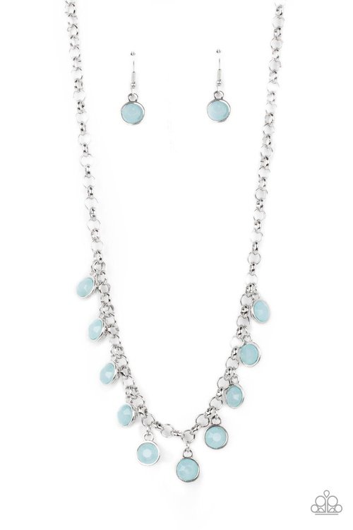 MOONBEAM MAGIC BLUE-NECKLACE